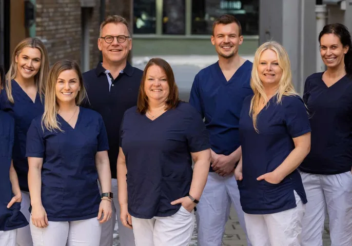 Teamet hos Tannklinikken Dent i Trondheim sentrum